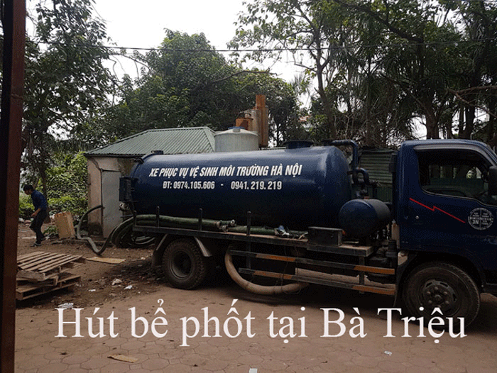 Hút Bể Phốt Tại Bà Triệu Giá Rẻ