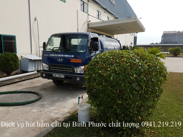 Dịch Vụ Hút Hầm Cầu Tại Bình Phước Giá Rẻ 0941.219.219