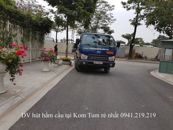 DV Hút Hầm Cầu Tại Kom Tum Rẻ Nhất 0941.219.219