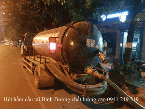 Hút hầm cầu tại Bình Dương chất lượng cao 0941.219.219