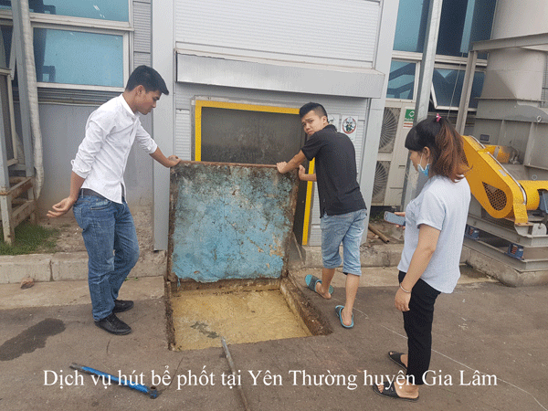 Dịch Vụ Hút Bể Phốt Tại Yên Thường Huyện Gia Lâm