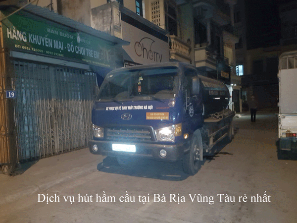 Dịch Vụ Hút Hầm Cầu Tại Bà Rịa Vũng Tàu Giá Rẻ Nhất -074.105.606