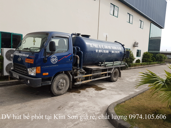 DV hút bể phốt tại Kim Sơn giá rẻ, chất lượng 0974.105.606