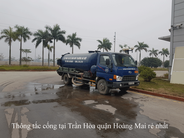 Thông Tắc Cống Tại Trần Hòa Quận Hoàng Mai Rẻ Nhất